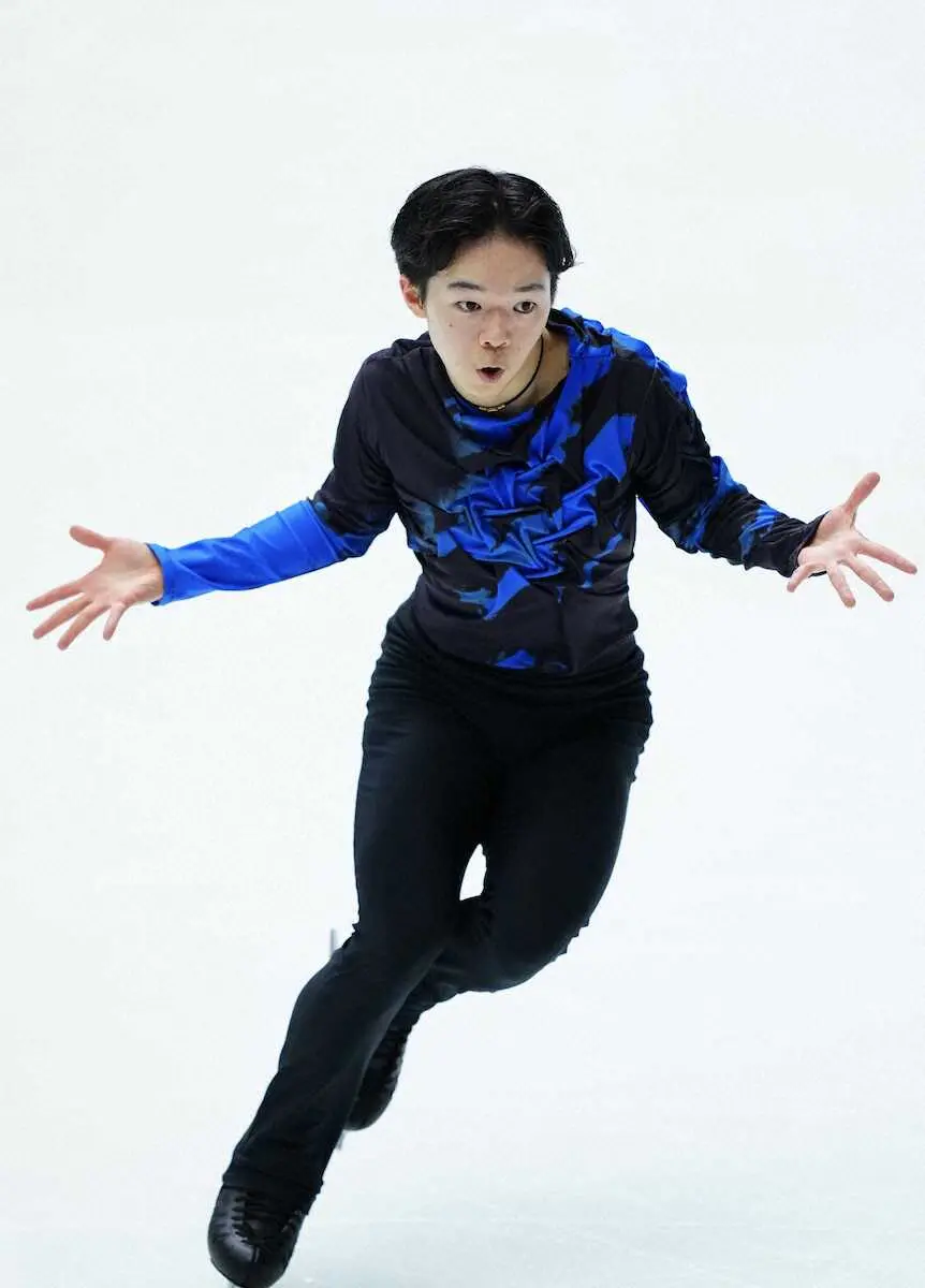 【画像・写真】鍵山、復帰戦で悔しい8位　本調子遠く「30％もいかない演技」