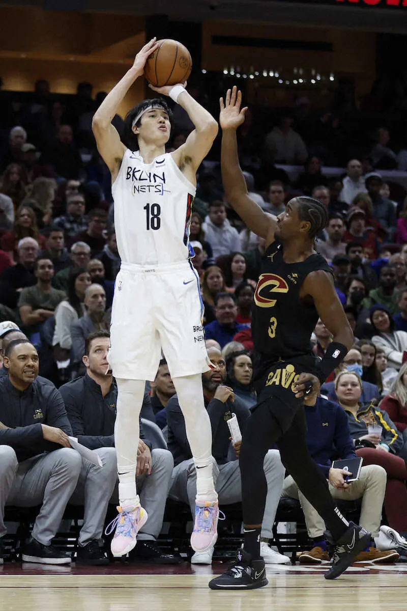 【画像・写真】ネッツが17季ぶりの9連勝　渡辺は3P2本成功で規定数到達　3P成功率部門でリーグ1位に返り咲き