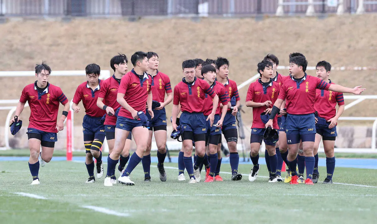 【画像・写真】予選戦わず代表になった倉吉東　15人だけの花園…最後まで全力プレーも涙