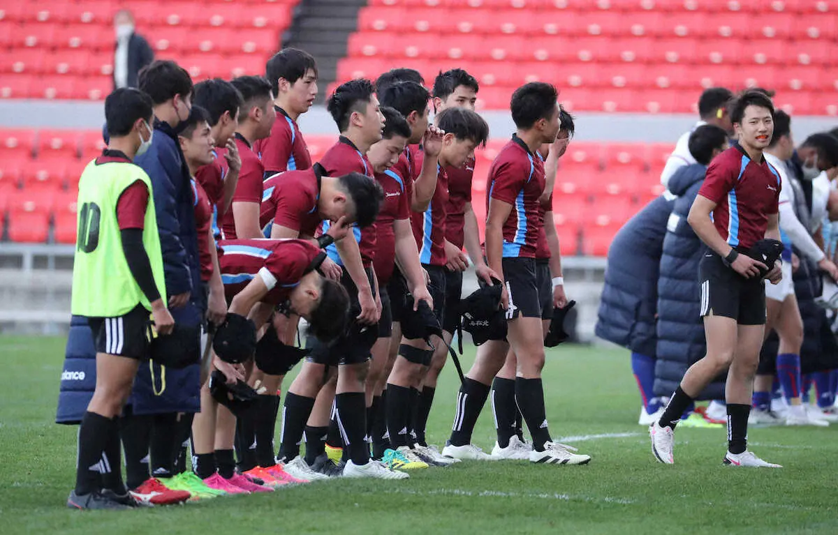 【画像・写真】高松北　14度目の花園挑戦で完敗も「レベルの高いラグビーを知ることができた」