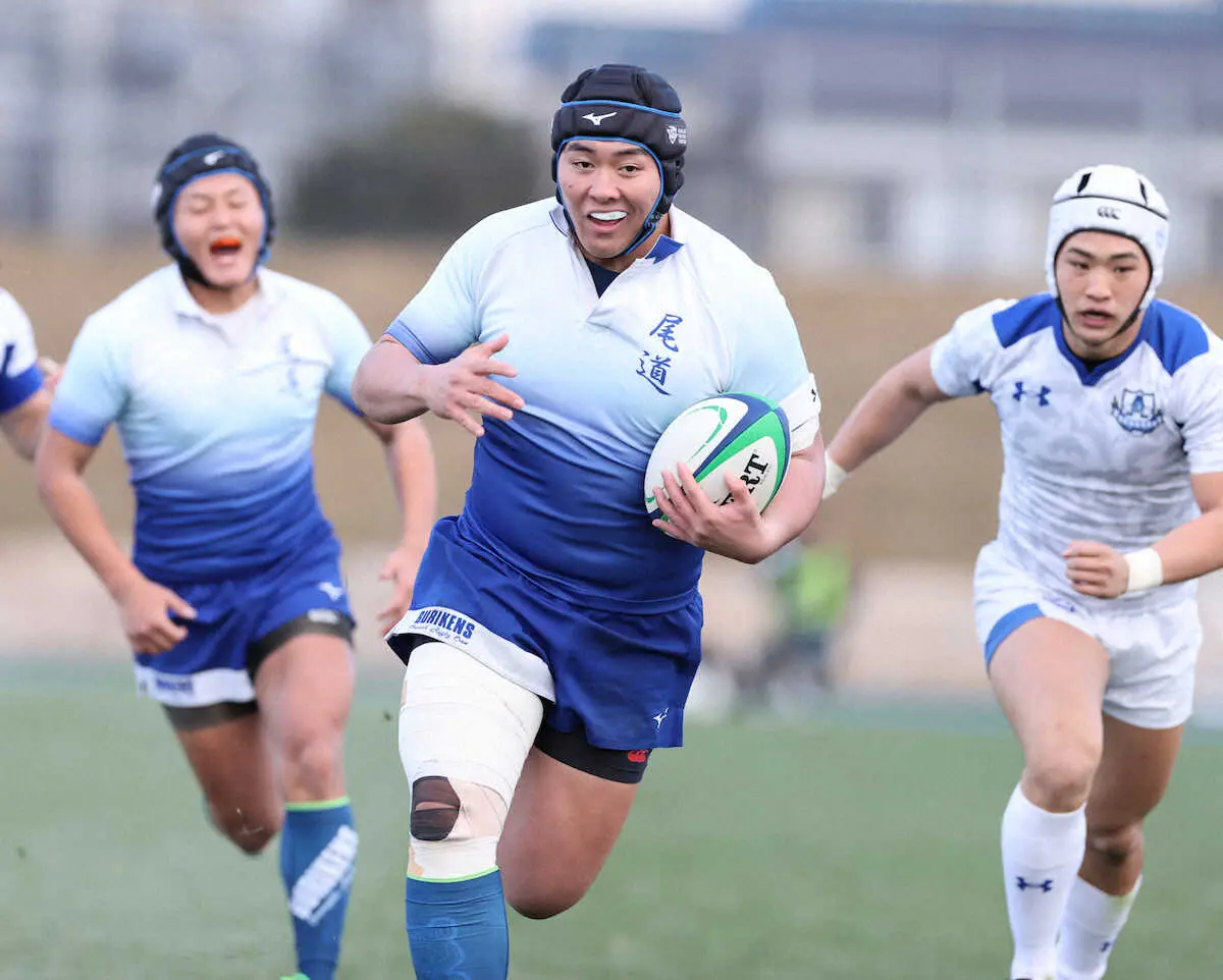 【画像・写真】尾道　次戦VS常翔学園へ勢い　9トライ59点爆走&爆勝発進