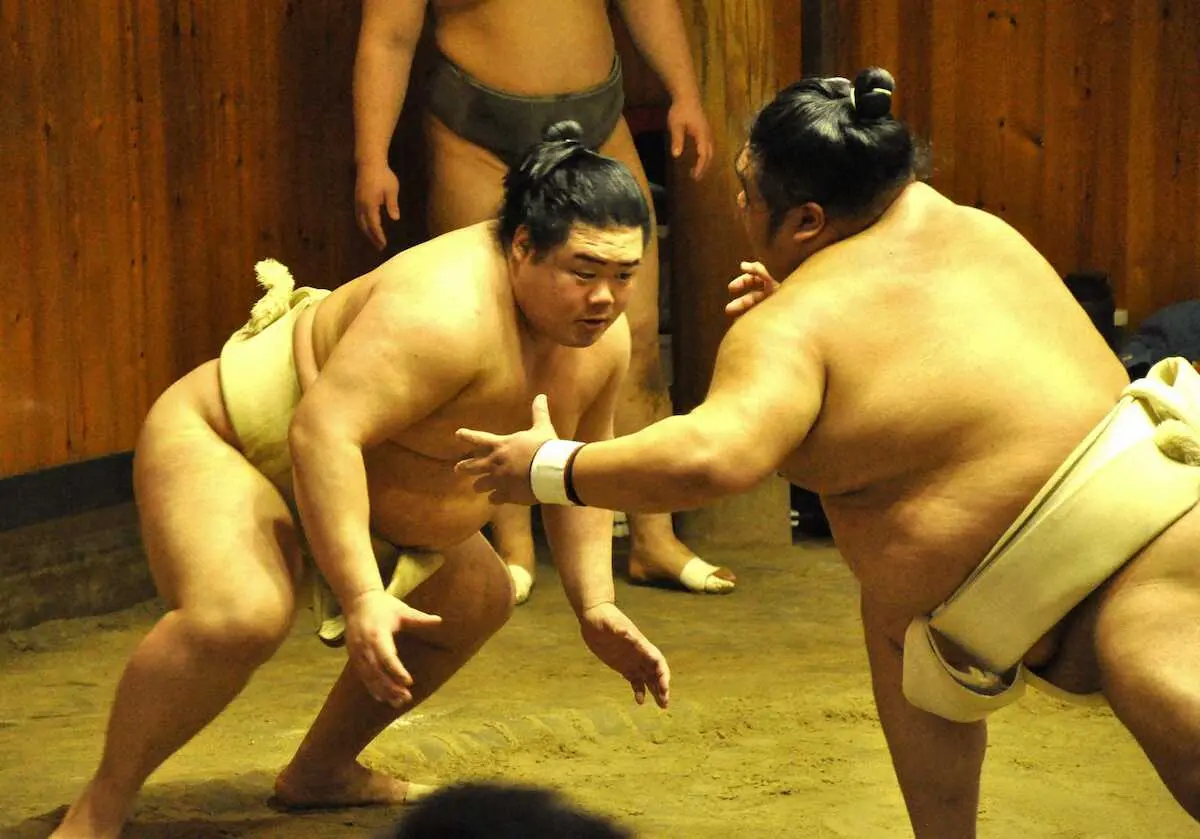 【画像・写真】明生「自分の相撲を信じた結果」信念貫き1年ぶり三役復帰　次期大関争い「混戦を突破できるように」
