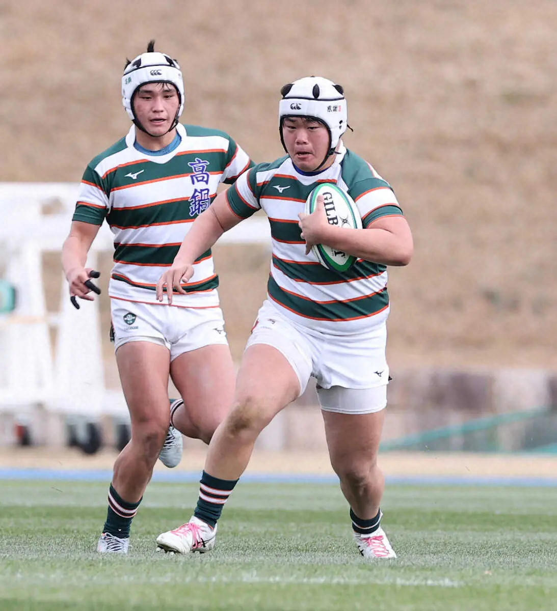 【画像・写真】創立100年目の高鍋ブラボー10トライ　永友優斗が引っ張った　次は優勝候補・報徳学園と激突
