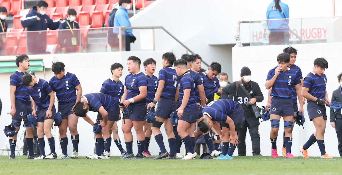 【画像・写真】【高校ラグビー】岡谷工　ラコマイソソPGで先制も失点重ね…初戦で散る