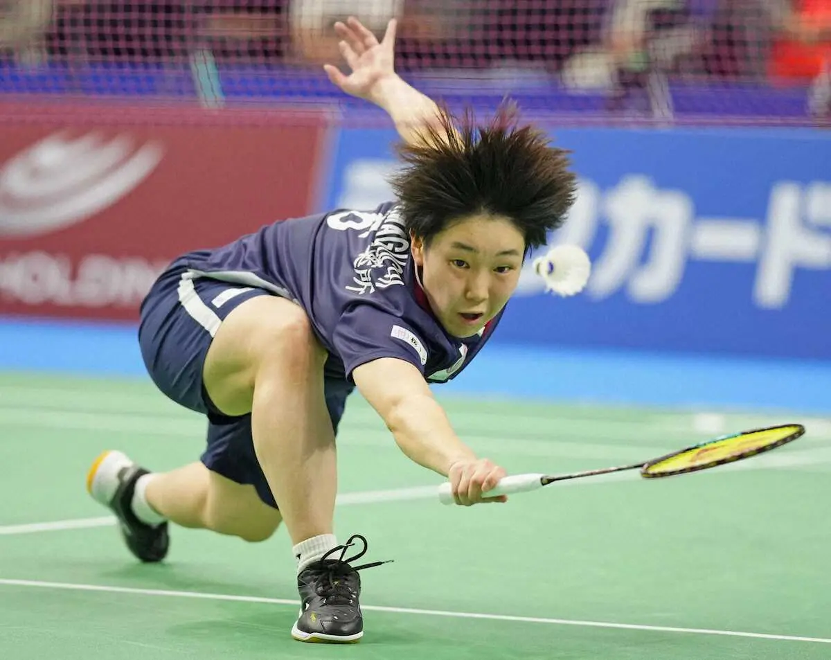 【画像・写真】山口、桃田ともに順当に決勝進出　バド全日本総合