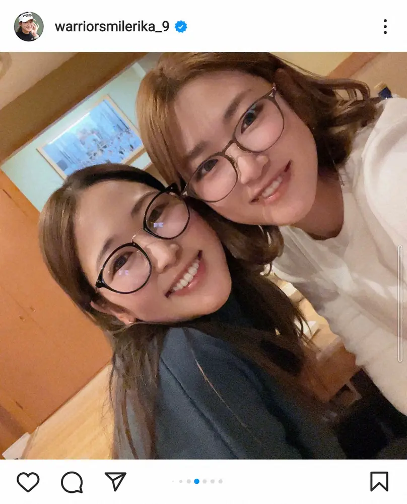 【画像・写真】原英莉花　「優しいおねぇ」田村亜矢とのプライベート2ショットに「美人姉妹」「アイドルみたい」の声