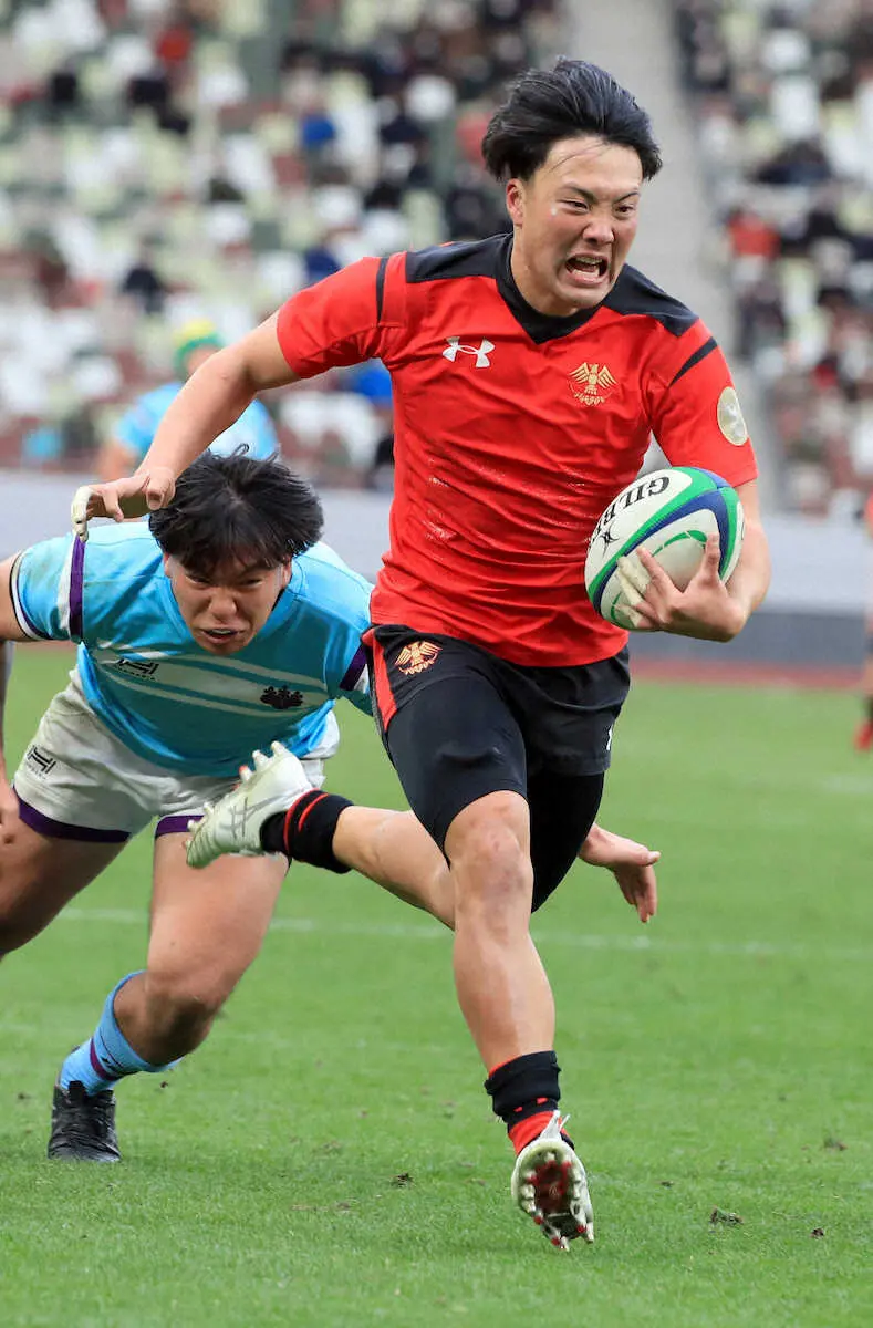【画像・写真】帝京大が計11トライの圧勝　2連覇へ王手　ラグビー全国大学選手権