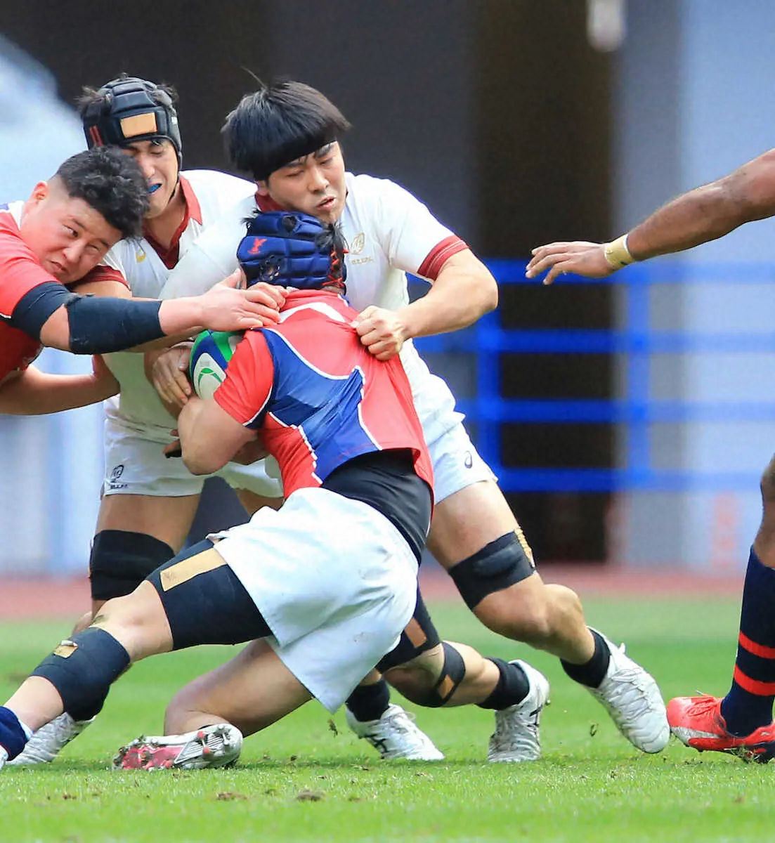 【画像・写真】白いワセダが“荒ぶる”王手　相良主将「必ず優勝して歌う」ラグビー全国大学選手権