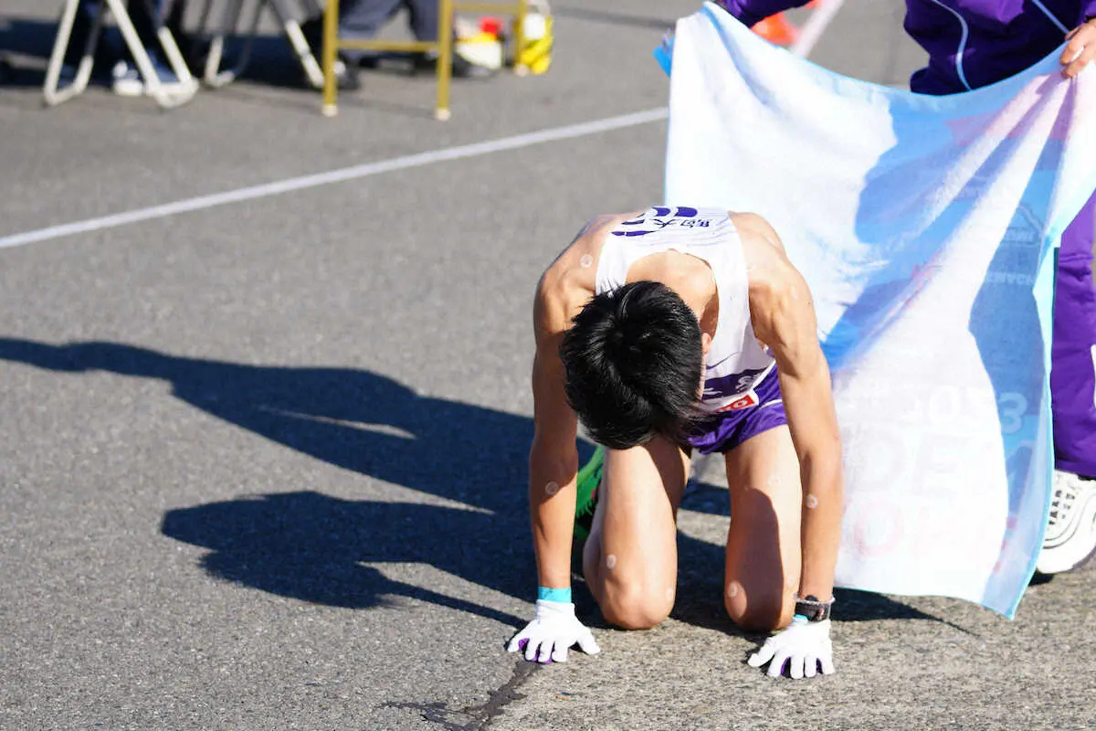 【画像・写真】【箱根駅伝2区】駒大・田沢は区間3位　1カ月前にコロナ感染「本当にやばい状態」から力走