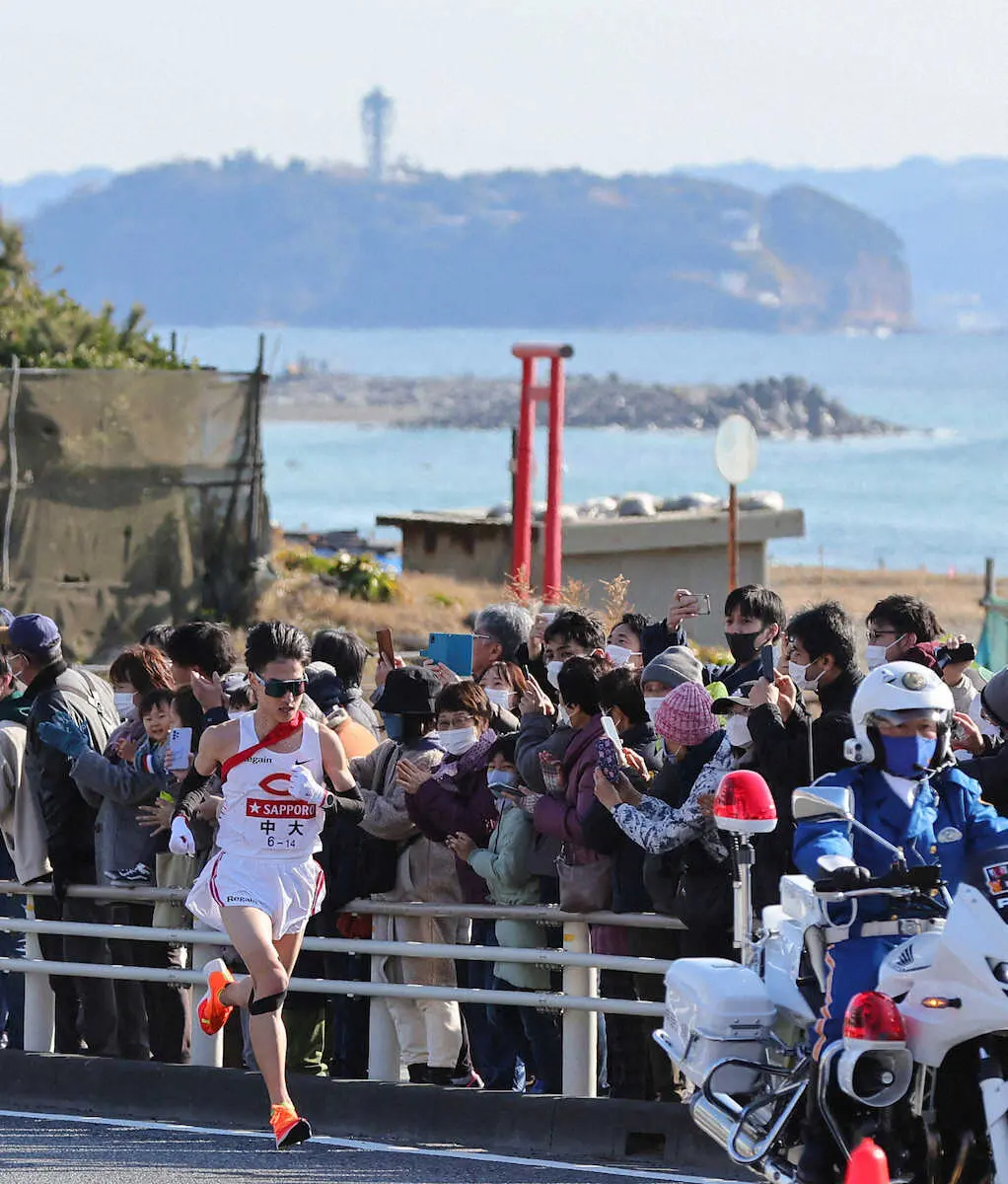 【画像・写真】【箱根駅伝3区】区間賞は中大・中野！「吉居が区間賞、自分も」快走　「箱根行き中央特快」トレンド入り