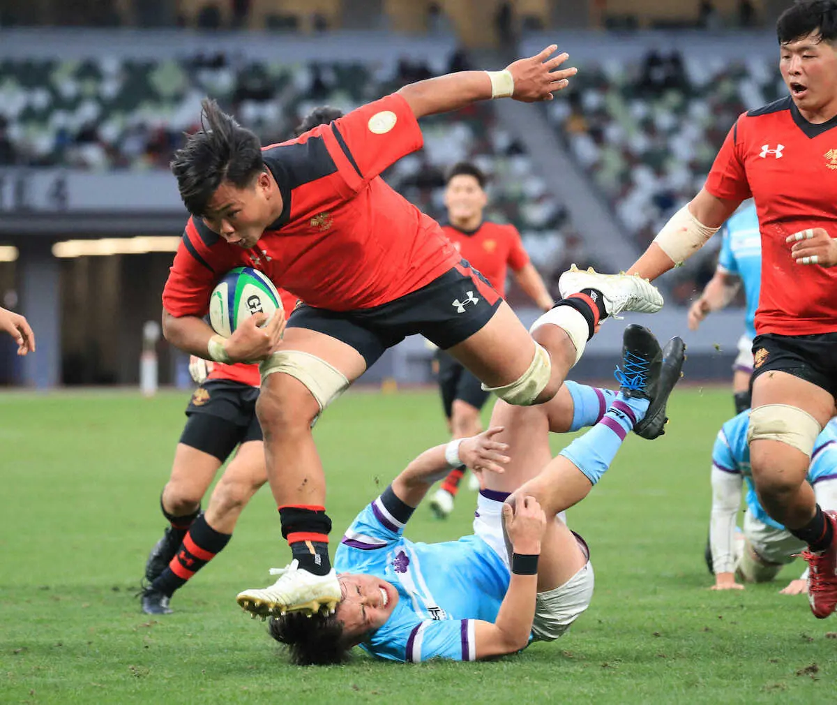 【画像・写真】王者・帝京大　再び黄金時代到来予感の71点快勝！　8日決勝で早大と激突