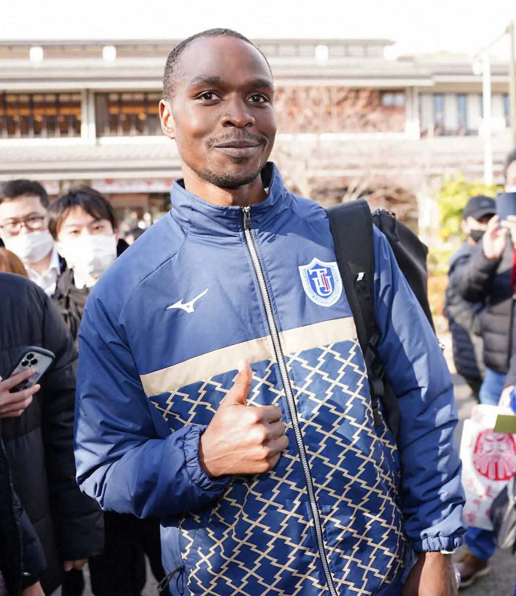 【画像・写真】東京国際大7位　ヴィンセント15年ぶり異なる3区間で区間新　驚速の“ごぼう抜き”「良い気持ち」