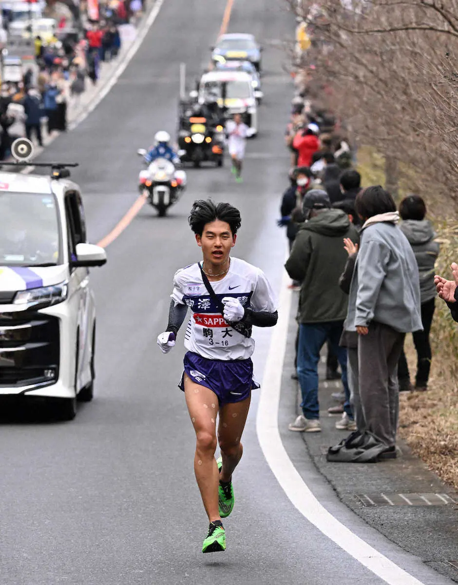 【画像・写真】駒大　19年ぶり往路V　学生駅伝3冠見えた　イメージ払しょく　大八木監督攻めの布陣