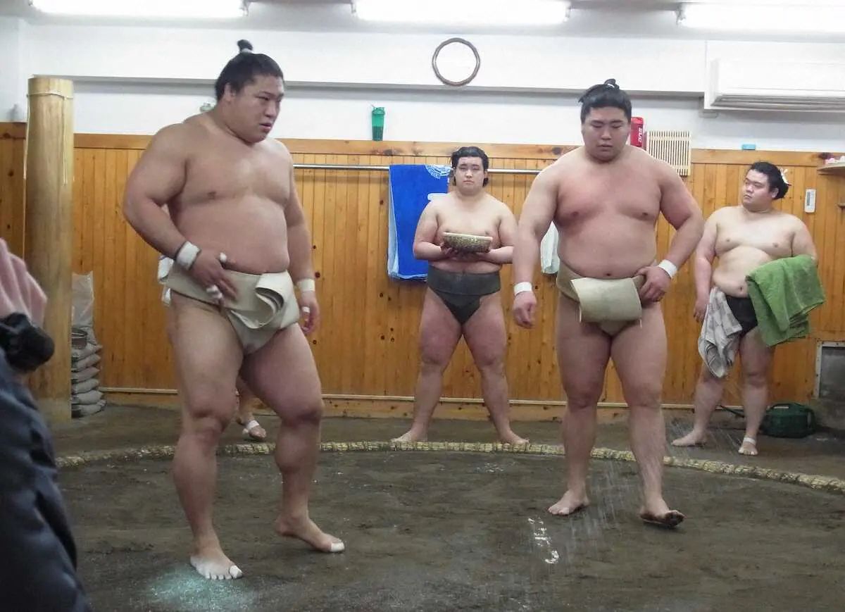 【画像・写真】関脇・若隆景　兄刺激に「もう一つ上へという気持ち」　新小結・若元春と4組目兄弟三役