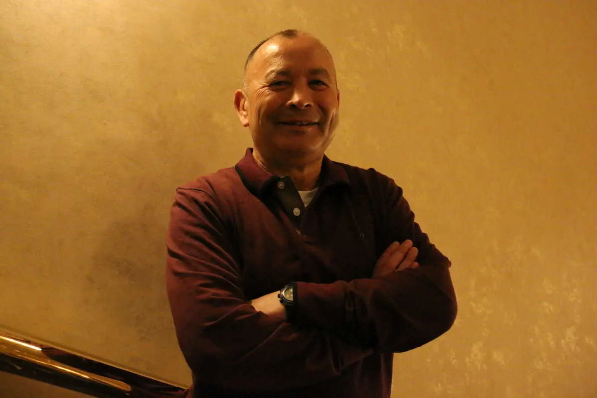 【画像・写真】ラグビー元日本代表HC・エディー氏　W杯はサッカー同様多くの番狂わせ起こる