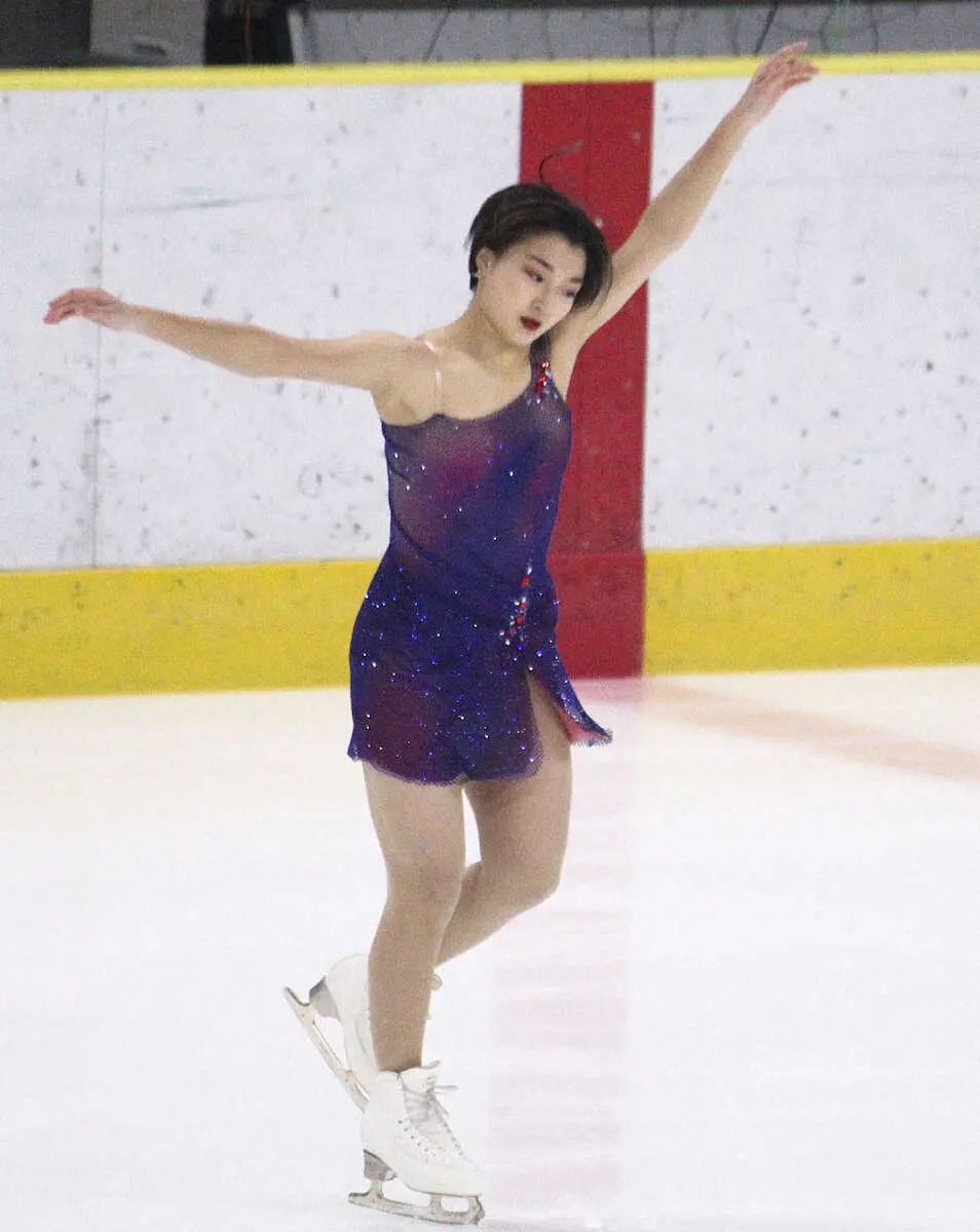 【画像・写真】演技する坂本花織