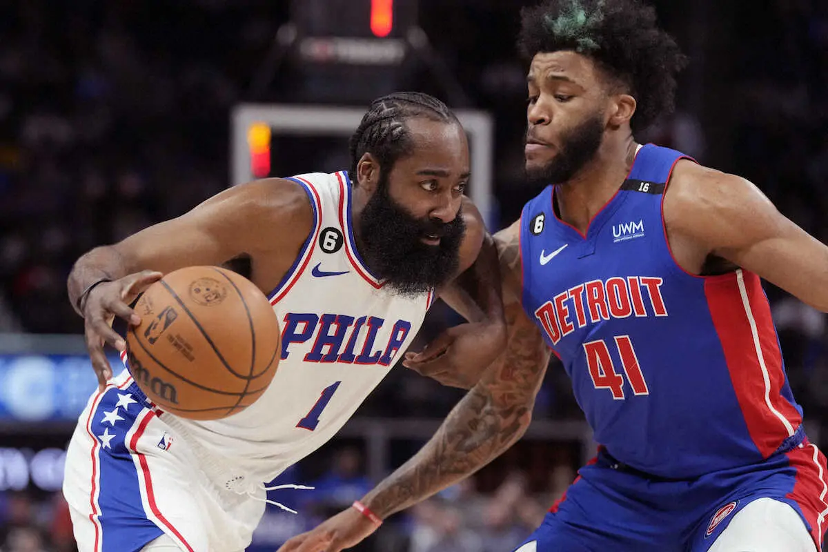 【画像・写真】グリズリーズが6連勝　76ersのハーデンは史上27人目の通算2万4000得点突破