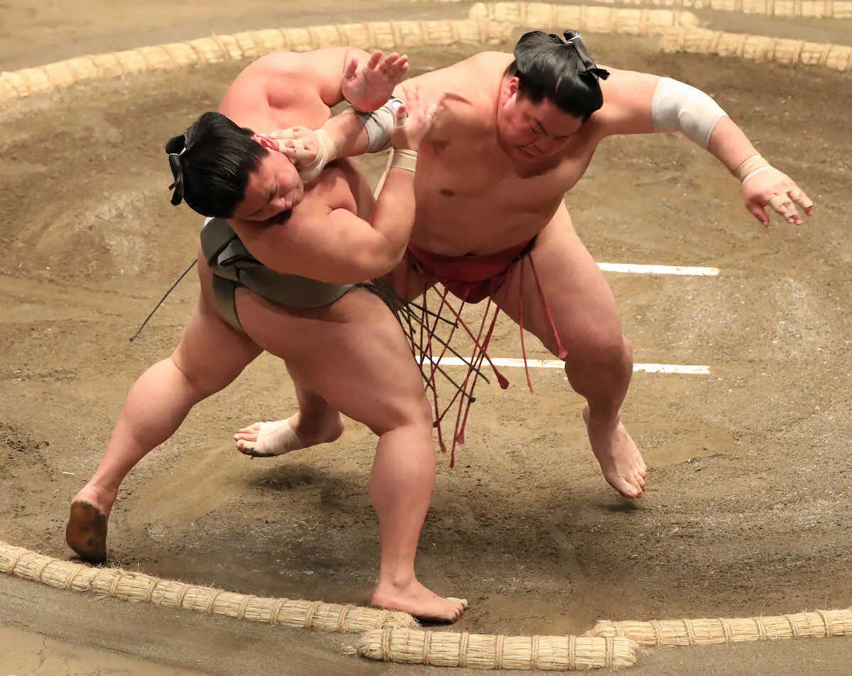 【画像・写真】玉ノ井親方　3関脇破った大栄翔に注目　平幕でノビノビ、電車道で若隆景に完勝