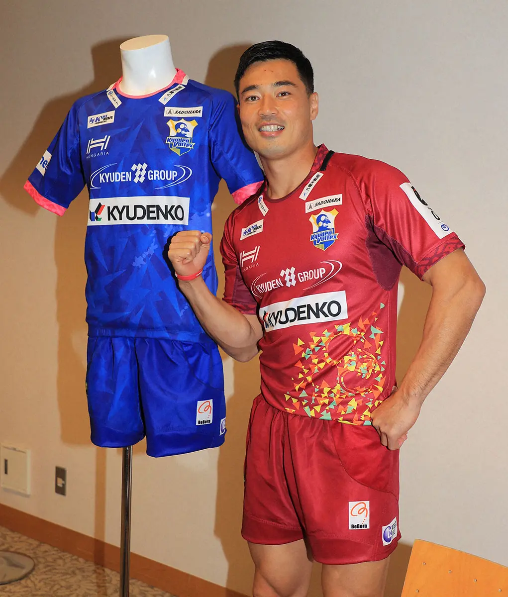 【画像・写真】リーグワン3部の九州電力に新加入の元日本代表山田章仁が九州を盛り上げる「いかに発信していくか」