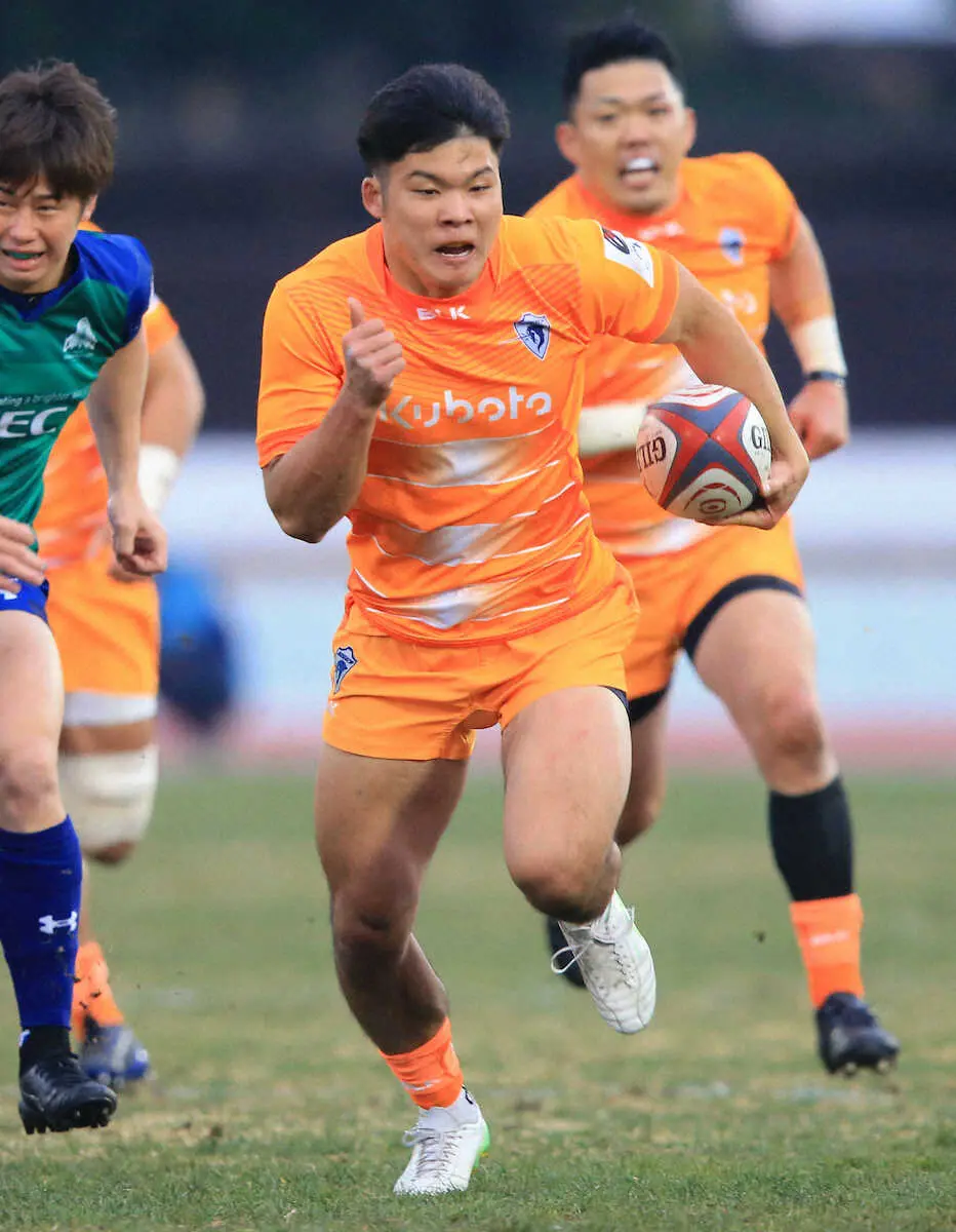 【画像・写真】東京ベイWTB木田晴斗　開幕から4試合連続トライで量産態勢「今日も取りたいと思っていた」