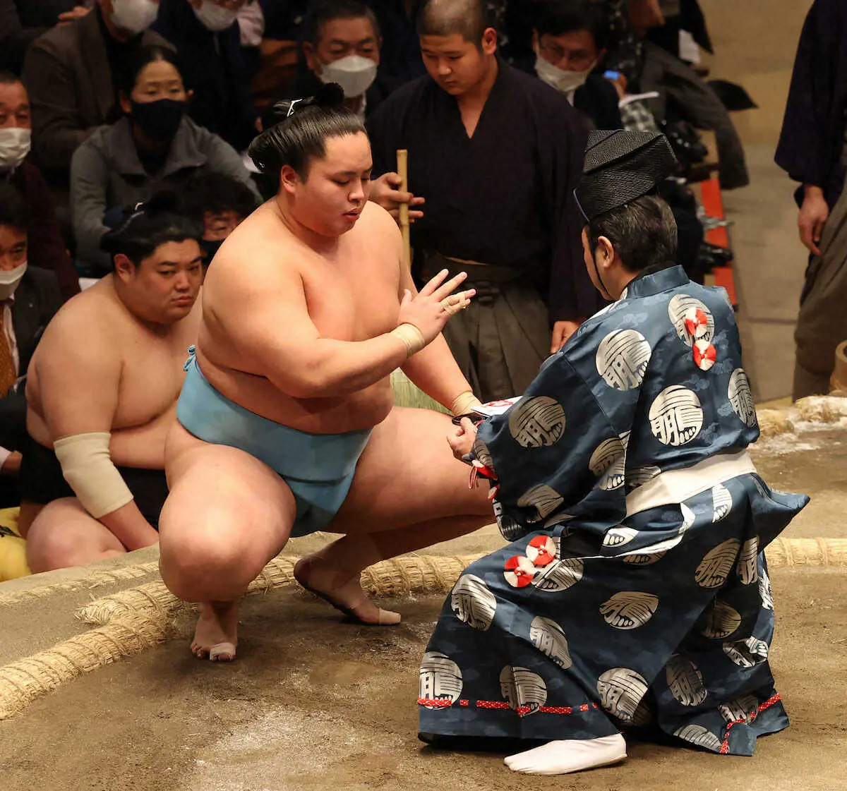 【画像・写真】阿武咲　単独トップ10勝目!幕内初Vへ連敗で首位陥落の貴景勝とあす直接対決