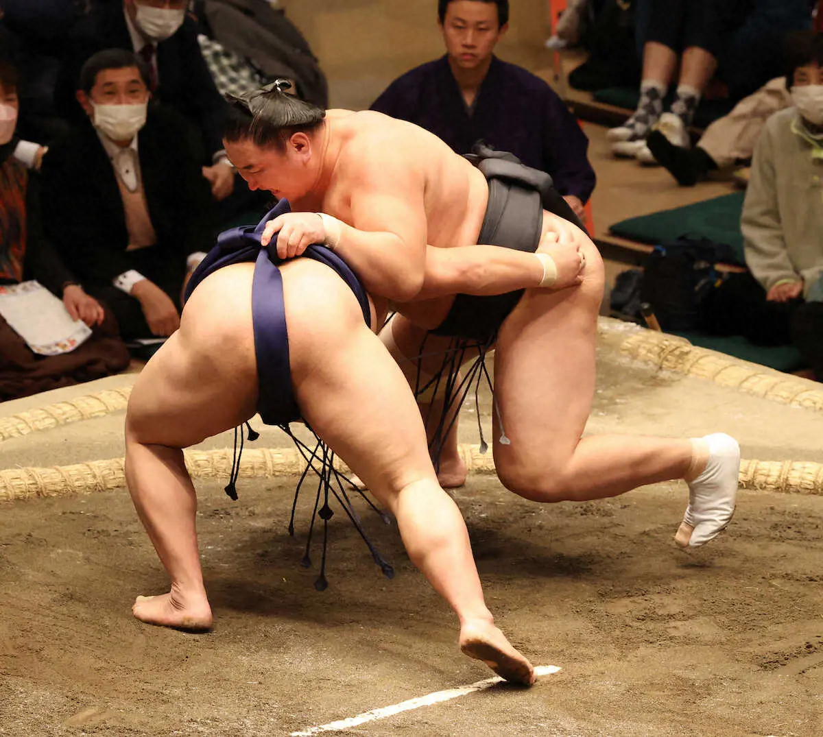 【画像・写真】東龍「長かった」　幕内10場所目で記録ずくめの初勝ち越し　最長記録＆最年長記録