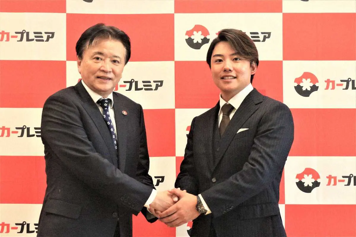 【画像・写真】清水大成　プレミアグループとスポンサー契約　「勇気と感動を与えられるよう」と気合