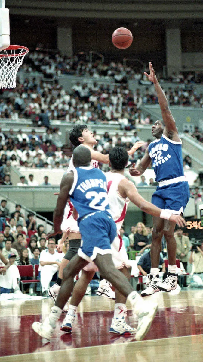 【画像・写真】八村のレーカーズ入りにレジェンドも期待　マジック氏「彼は運動能力もあり、スマート」