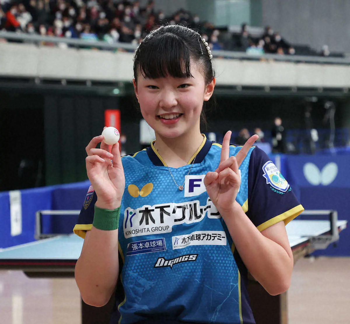 【画像・写真】張本美和、ジュニア女子単初制覇！兄・智和に並ぶ14歳でのタイトル