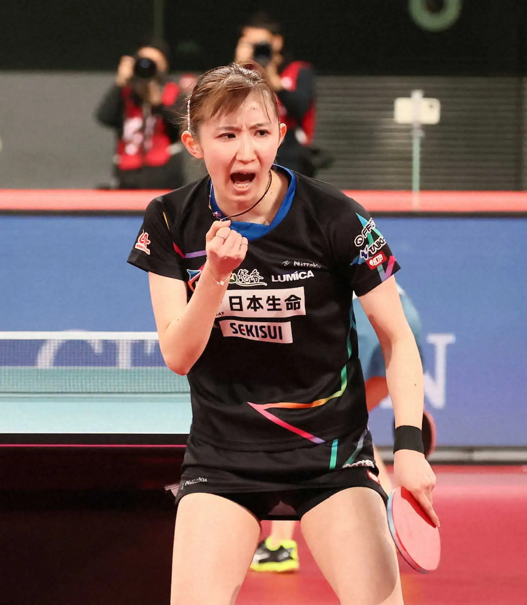 【画像・写真】女子シングルス4強出そろう　29日準決勝は早田ひな―石川佳純、横井咲桜―木原美悠