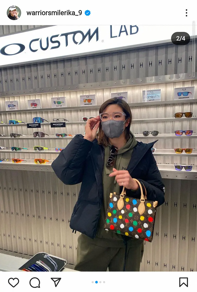 【画像・写真】原英莉花　気になっていた右眼は乱視と明かす　初の度入りメガネ姿に「ファッションリーダー」の声