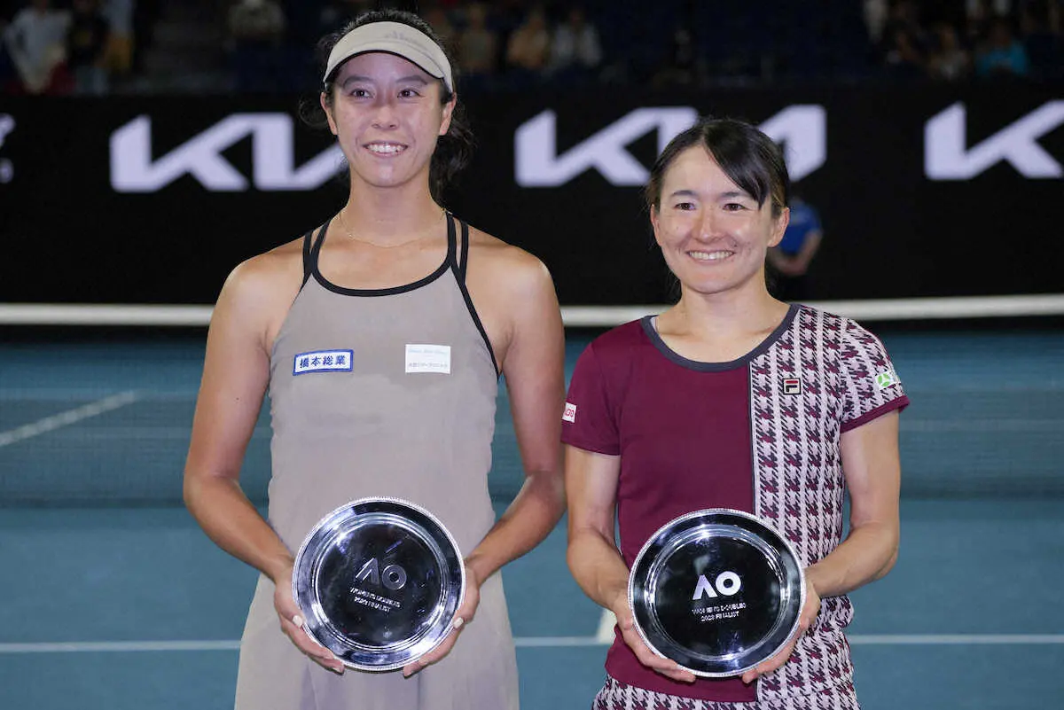 【画像・写真】青山・柴原組　準Vで20年ぶり快挙ならず　青山「やり切れなかった」柴原「夢のような2週間」