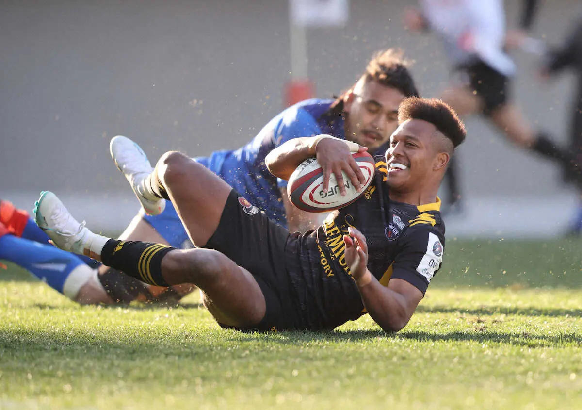 【画像・写真】東京SG・松島　復帰後初トライで5連勝貢献　相手翻弄し80メートル独走「本能のままだった」