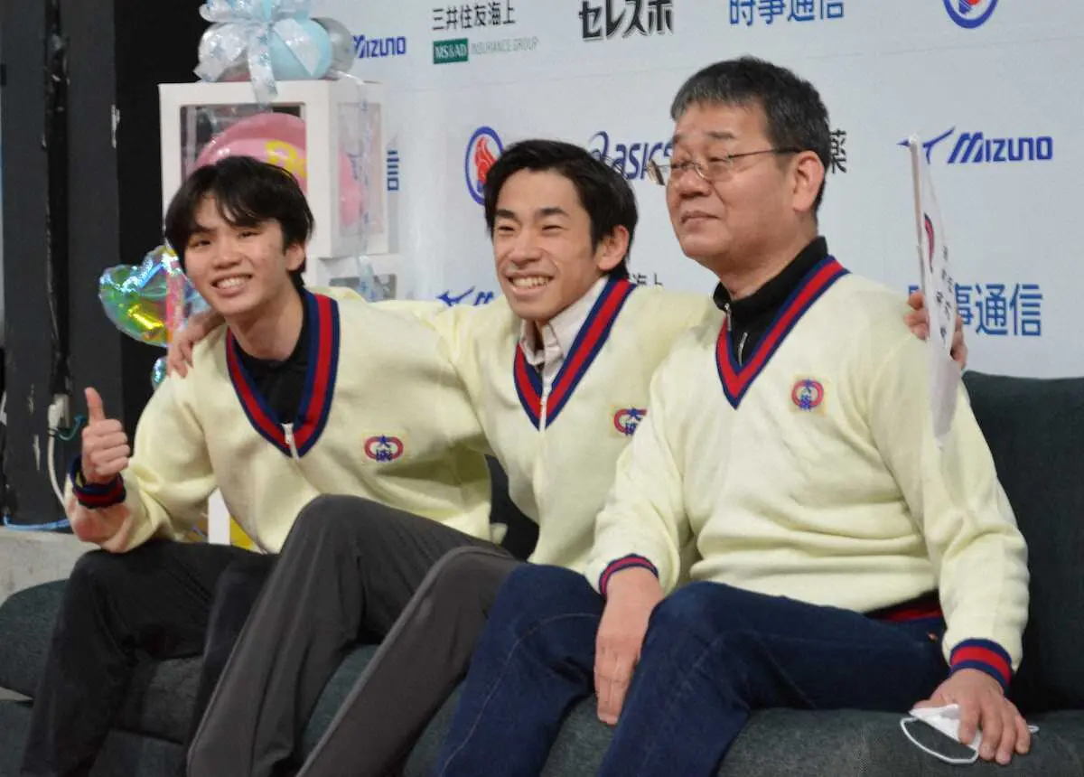 【画像・写真】フィギュア成年男子・織田「凄い楽しい2分50秒だった」　3回転半転倒も観客盛り上げたSP12位