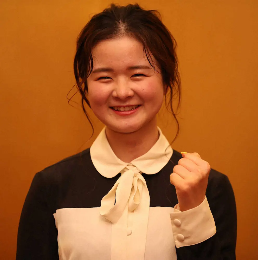 【画像・写真】女子ゴルフ川崎春花　2023年の目標は年間女王「自分が頑張る一番のモチベーション」