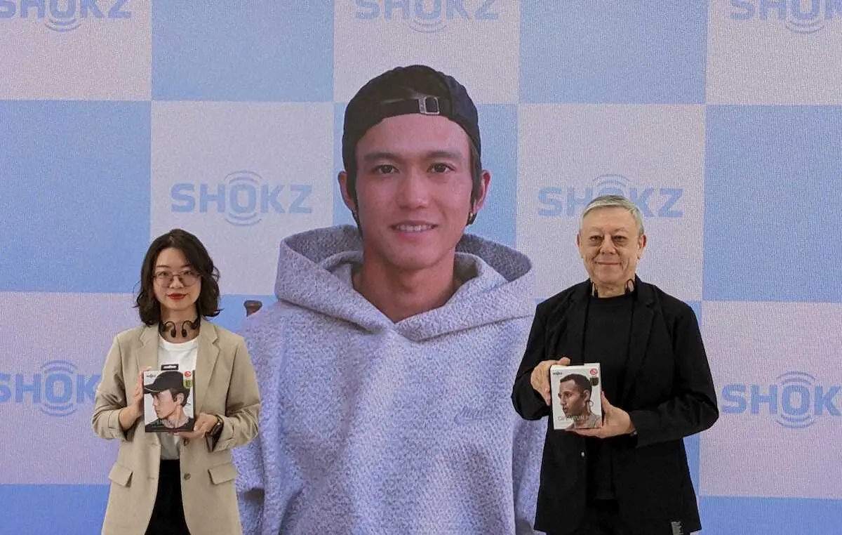 【画像・写真】【マラソン】大迫傑「安全に走れる」骨伝導イヤホン「Shokz」アンバサダー就任