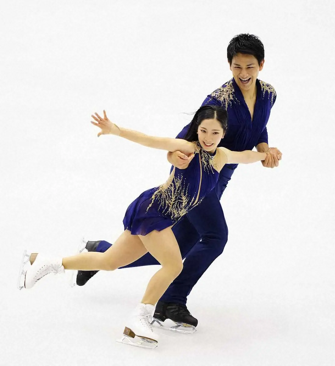 【画像・写真】りくりゅう首位発進！日本勢初制覇に前進　木原「レベル取れていた」