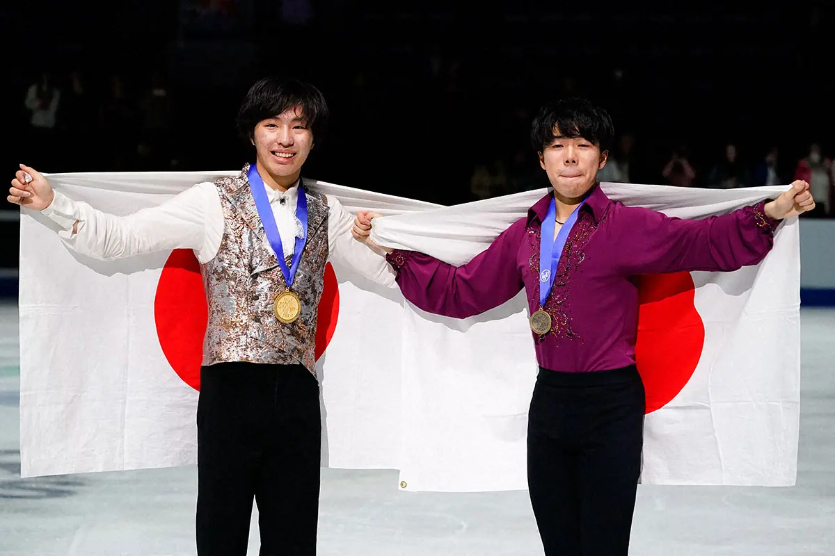 【画像・写真】衣装忘れた三浦佳生　チェン超え最年少Vに「たくさんの方のおかげ。パワー爆発みたいな感じ」