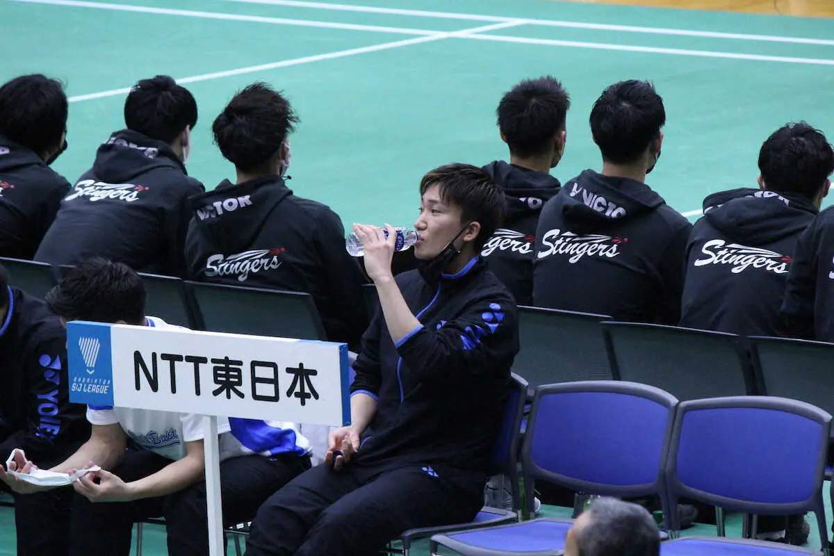 【画像・写真】桃田はコンディション不良で2試合連続欠場　バドミントン　S/Jリーグ・トップ4