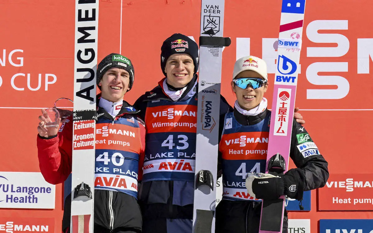 【画像・写真】小林陵侑　1日2度表彰台　調子右肩上がり！個人2位＆団体3位