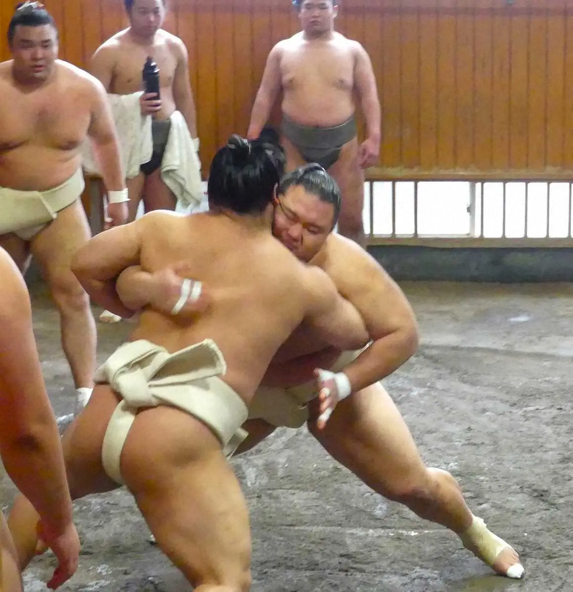 【画像・写真】朝乃山が霧馬山、若隆景、若元春を圧倒14勝4敗「良い相撲取れた」三役と2年ぶりの実戦も圧力健在