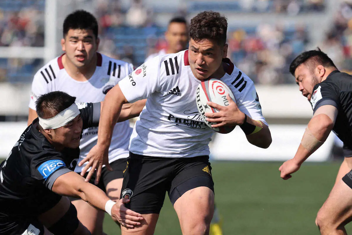 【画像・写真】東京SGが7勝目　フッカー中村駿太が2トライでPOM　ラグビーリーグワン