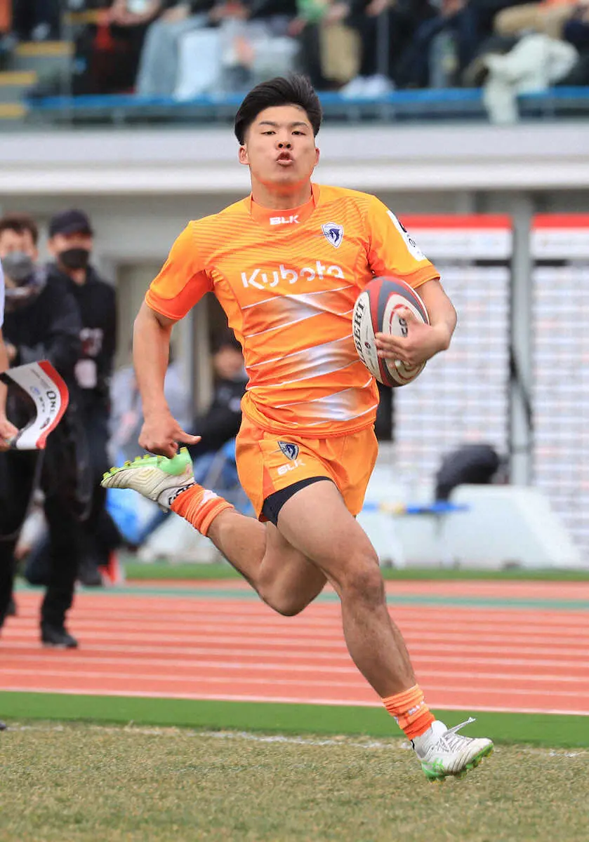 【画像・写真】東京ベイ木田晴斗が2トライでPOM　インターセプト→約60メートル独走「いいタイミングだった」