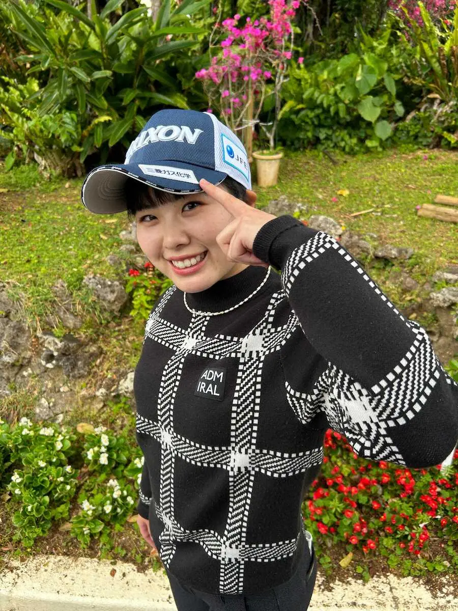 【画像・写真】女子ゴルフ注目の19歳　尾関彩美悠が三菱ガス化学とスポンサー契約