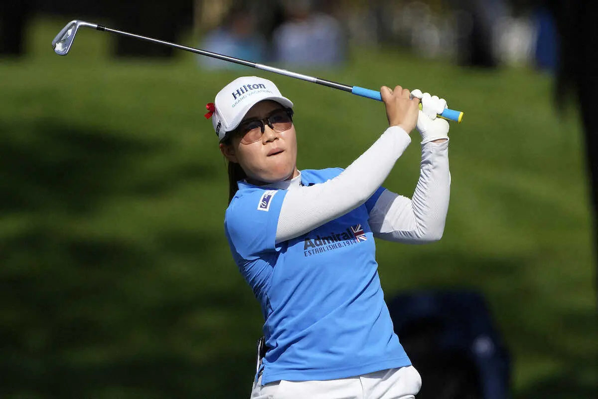 【画像・写真】畑岡が7バーディー65で7位浮上　渋野は69で34位　米女子ゴルフHSBC女子世界選手権