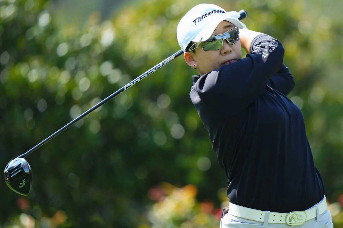 【画像・写真】申ジエが単独首位に浮上「集中できた」　2年ぶりVに王手