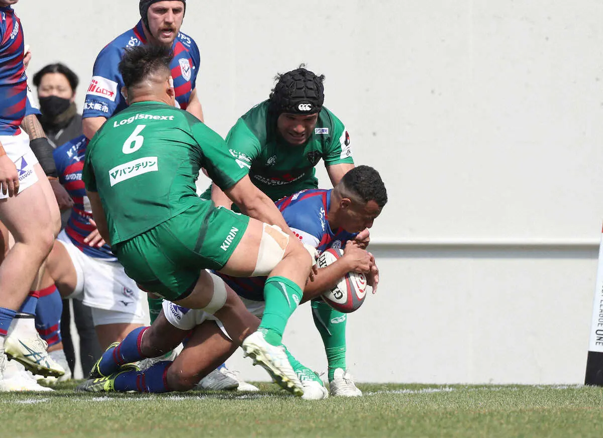 【画像・写真】花園ドロ沼の開幕10連敗　日本代表WTBフィフィタの今季初トライが光