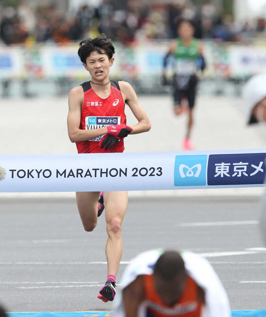 【画像・写真】【東京マラソン】25歳・山下一貴が日本人トップ「おぉ～」日本歴代3位！！大迫に勝ってMGC出場権獲得