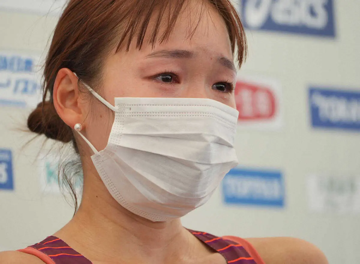 【画像・写真】【東京マラソン】14位の一山麻緒、涙止まらず「長い42・195キロに…」MGCへ「絶対に優勝」