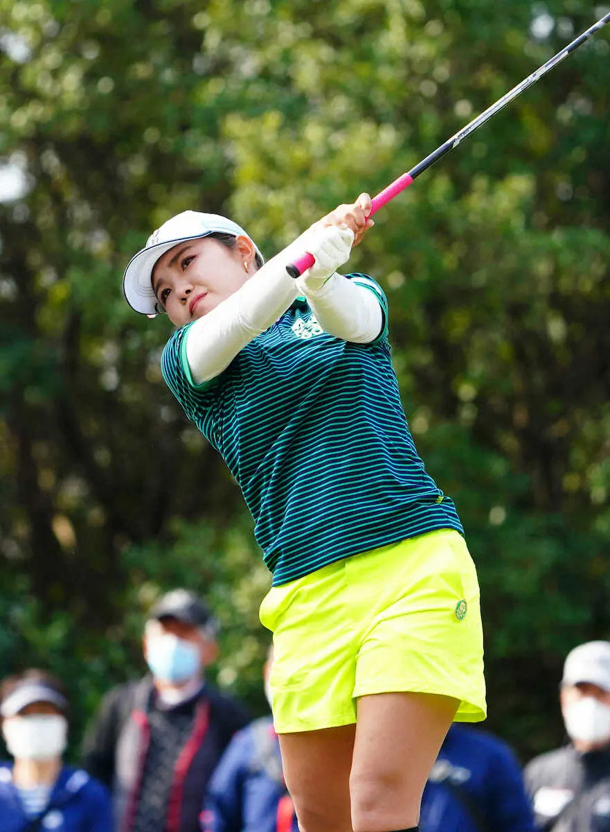 【画像・写真】古江　暫定7位「いいスタートはできた」　米ツアー主戦場で6日に帰国したばかりの強行軍も